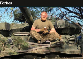 Військовий зі Збаража, Олександр Саричев, потрапив на сторінки американського журналу Forbes