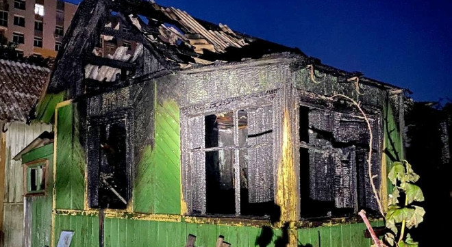 У Тернополі, в дачному кооперативі на вул. Тарнавського згоріла чергова дача