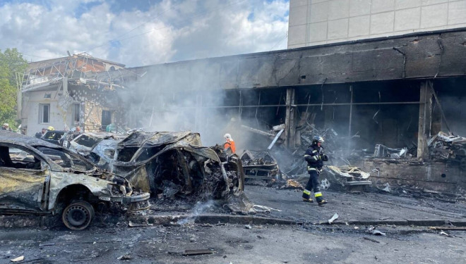 Ракетний удар по Вінниці: постраждалих близько сотні