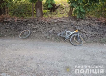 Велосипед розламався надвоє, – на Чортківщині водій автомобіля ЗАЗ-Таврія-1102 збив велосипедиста