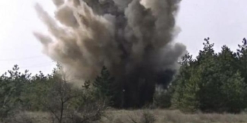 ракетного удару по тренувальному полігону