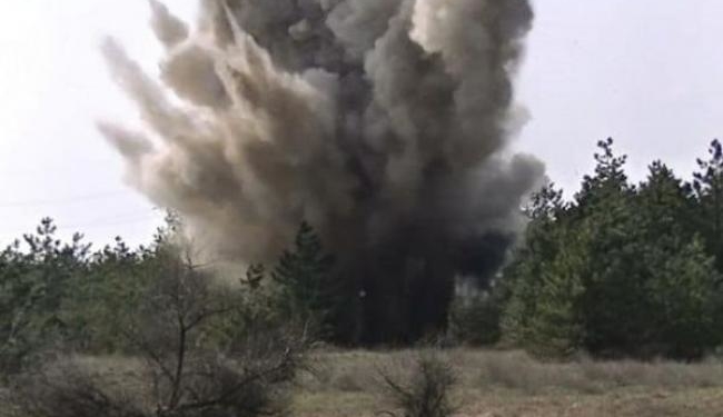 ракетного удару по тренувальному полігону