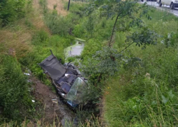 Жахливе ДТП на трасі Тернопіль-Львів: автомобіль злетів в урвище, водій загинув на місці