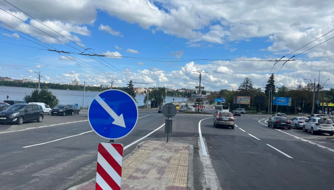 Від завтра, 1-го вересня, починають діяти зміни в організації дорожнього руху «на дамбі» у Тернополі