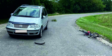На Тернопільщині 66-річний велосипедист потрапив під колеса автомобіля