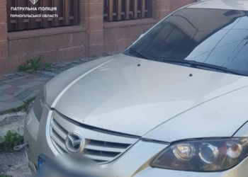 Неповнолітній водій у Тернополі в стані наркотичного сп’яніння, вчинив ДТП та втік з місця пригоди