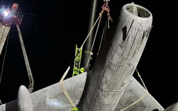 Літак МіГ-17, демонтований з парку в Тернополі, продадуть на аукціоні