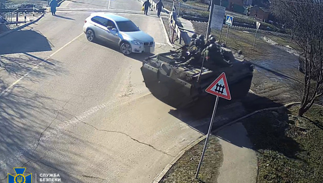 СБУ затримала агента рф, який «провів» до околиць Києва понад 120 одиниць техніки окупантів