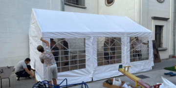 Відкритий простір для дітей створили при Архикатедральному соборі у Тернополі