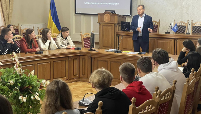 Відомий тернопільський бізнесмен і меценат зустрівся зі студентами ЗУНУ