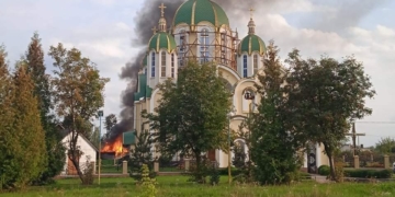 У Бучачі, що на Тернопільщині, пожежа ледь не знищила церкву