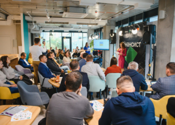 В центрі Дія.Бізнес у Тернополі відбулась презентація можливостей для українського бізнесу завдяки співпраці мережі центрів Дія.Бізнес з UKRSIBBANK та Mastercard