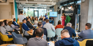 В центрі Дія.Бізнес у Тернополі відбулась презентація можливостей для українського бізнесу завдяки співпраці мережі центрів Дія.Бізнес з UKRSIBBANK та Mastercard