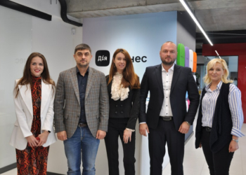 В центрі Дія.Бізнес у Тернополі відбулась прес-конференція щодо запуску проєктної діяльності центрів Дія.Бізнес у Тернополі та Ужгороді