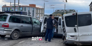 Масштабна ДТП: 6 авто зіткнулися у Тернополі