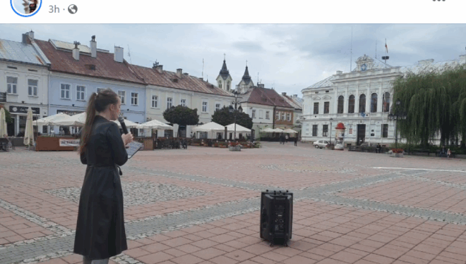 У Польщі на мітинг проти приїзду українських біженців ніхто не прийшов