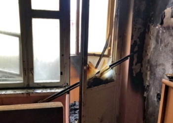 У тернопільській багатоповерхівці на вулиці Володимира Великого сталася пожежа