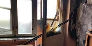 У тернопільській багатоповерхівці на вулиці Володимира Великого сталася пожежа