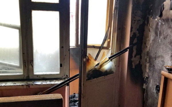 У тернопільській багатоповерхівці на вулиці Володимира Великого сталася пожежа