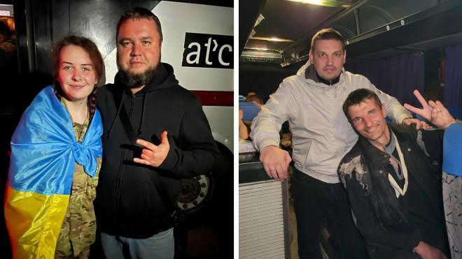 «Пташка» Катерина та «Піаніст» Михайло з Тернопільщини вільні: полонені на Азовсталі тепер вдома