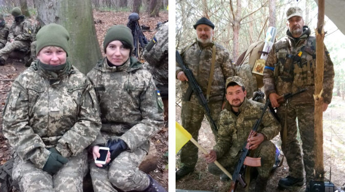“На свою службу вона проходила попри його бліндаж а він щоранку пригощав її кавою”, – на Донеччині поєднали долі захисник та захисниця з Тернополя