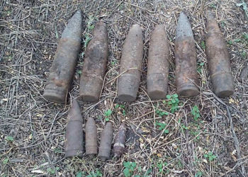15 артилерійських снарядів виявили на Тернопільшині в приватному домогосподарстві