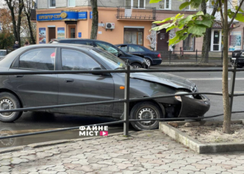 Потрійна ДТП у центрі Тернополя