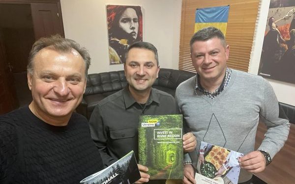 Тернопільський підприємець Тарас Демкура поділився досвідом роботи Budmall з заступником голови Рівненської ОДА