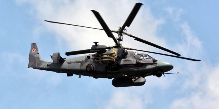 На Херсонщині ЗСУ збили російський вертоліт Ка-52