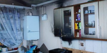 У Бережанах, що на Тернопільщині, горів житловий будинок
