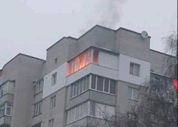 У Тернополі на балконі багатоповерхівки загорівся генератор