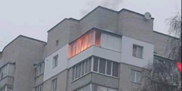 У Тернополі на балконі багатоповерхівки загорівся генератор