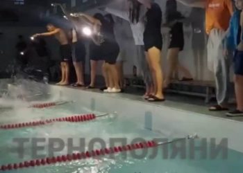 Тернополян провели змагання при ліхтариках