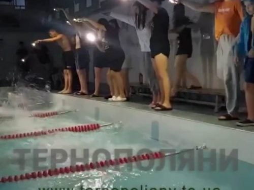 Тернополян провели змагання при ліхтариках