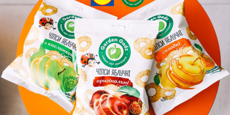 Яблучні чіпси з Тернопільщини продаватимуть у міжнародній мережі супермаркетів