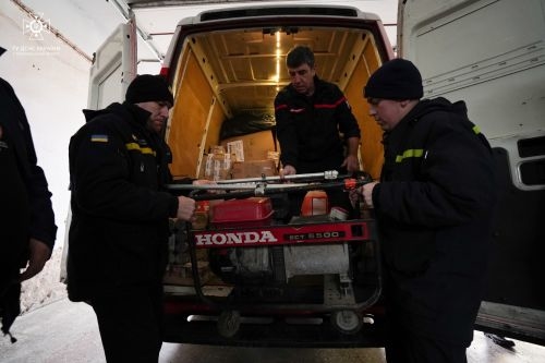 Французькі благодійники передали допомогу для тернопільських рятувальників