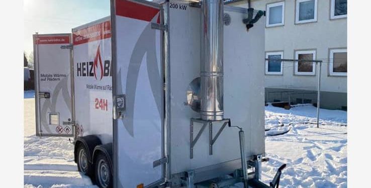 Німецькі волонтери передали в громаду на Тернопільщині мобільну котельню