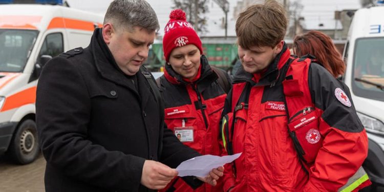 До Тернополя прибув евакуаційний потяг з хворими людьми