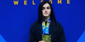 Спортсменка з Тернопільщини виборола “золото” на Чемпіонаті Європи з джиу-джитсу