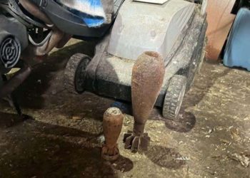 Житель Тернопільщини зберігав міни, ймовірно, часів Другої світової війни. Одна з них могла здетонувати — поліція