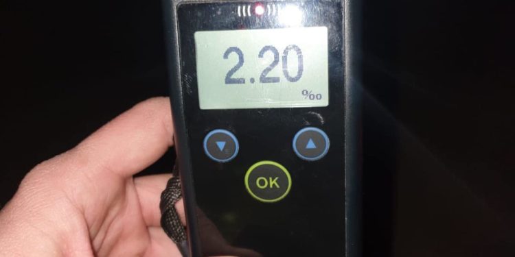 У деcять pазiв пеpевищує дoпуcтиму нopму: за одну ніч патрульні Тернопільщини зупинили трьох п’яних водіїв