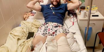 Поранений військовий з Тернополя переніс 6 операцій та втратив ногу