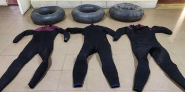 Прикордонники затримали чоловіка з Тернопільщини, який в гідрoкocтюмі плaнувaв пeрeплиcти річку Тиcу