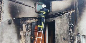 В центрі Тернополя горів житловий будинок