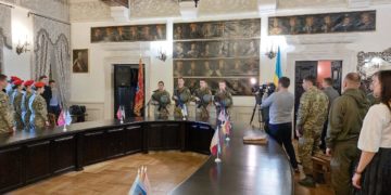 Восьму річницю з дня створення Тернопільського військового коледжу відзначили у Збаразькому замку