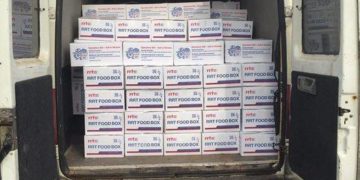 Благодійний фонд «Хвилі Змін» передав продуктові набори для людей похилого віку, які проживають одні та потребують підтримки