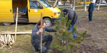 У місті обласного значення на Тернопільщині відкрили мінідендропарк