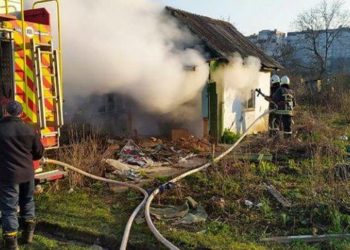 У Тернополі знову горіли дачі на вулиці Тарнавського