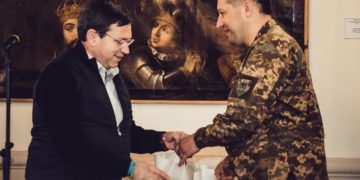 У Збаражі святкували восьмиріччя професійного коледжу з посиленою військовою та фізичною підготовкою