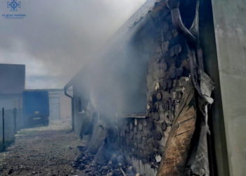 На Збаражчині в с. Колодне горів житловий будинок